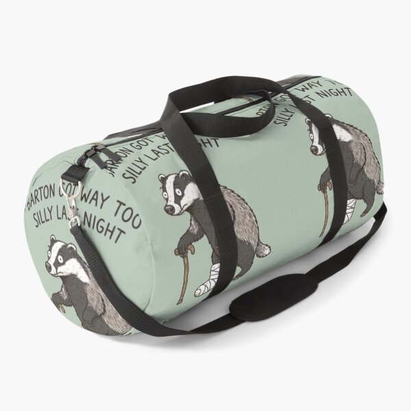 Item preview, Barton's Wild Night Funny Badger designed and sold by Amir Faysal.