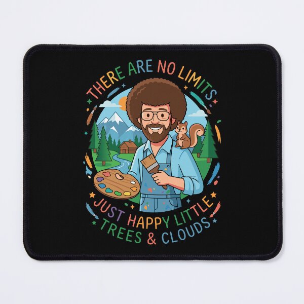 Item preview, Bob Ross There Are No Limits designed and sold by Karamram Studio.