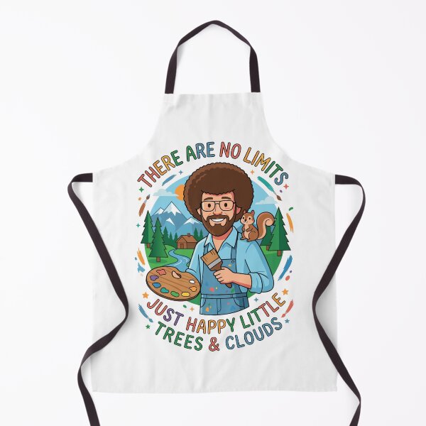 Item preview, Bob Ross There Are No Limits designed and sold by Karamram Studio.