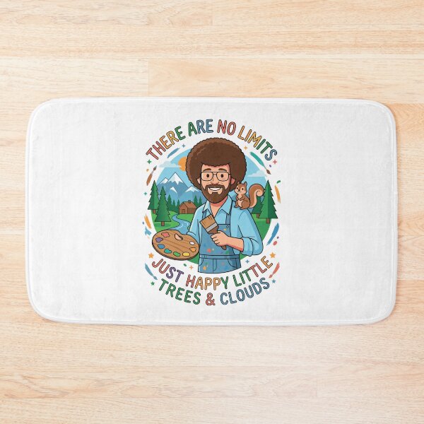 Item preview, Bob Ross There Are No Limits designed and sold by Karamram Studio.