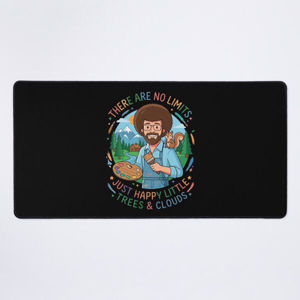 Item preview, Bob Ross There Are No Limits designed and sold by Karamram Studio.