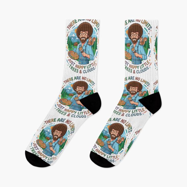 Item preview, Bob Ross There Are No Limits designed and sold by Karamram Studio.