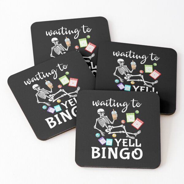 Item preview, Waiting to Yell Bingo Skeleton Bingo Lover Bingo Enthusiasts  designed and sold by khdmalakarak.