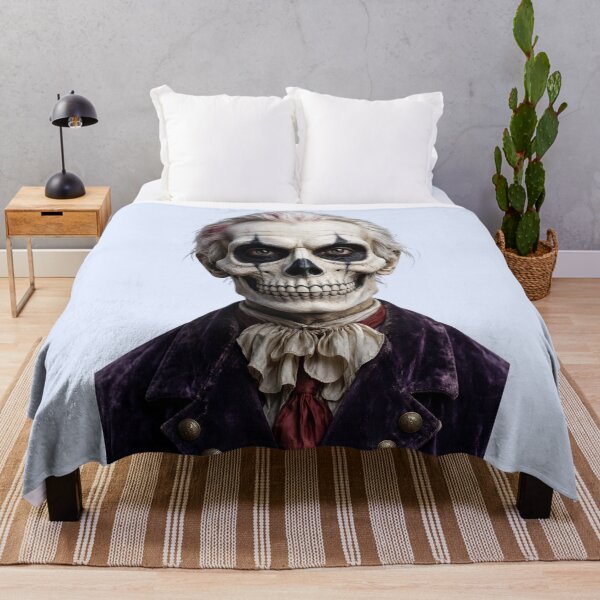 Item preview, Scary Skeleton Clown – Creepy Gothic Horror Jester designed and sold by SweetLilith.
