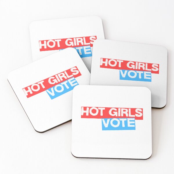 Item preview, Hot Girls Vote designed and sold by piscesmoon22.