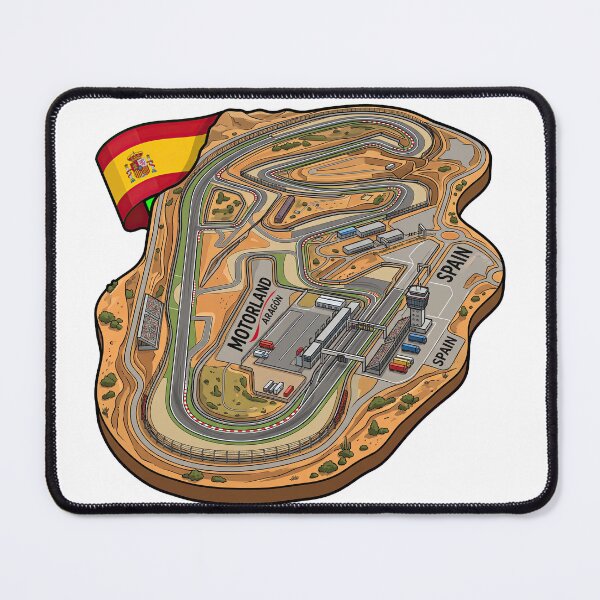 Item preview, MotorLand Aragón Formula Racing Circuit designed and sold by enzoade.