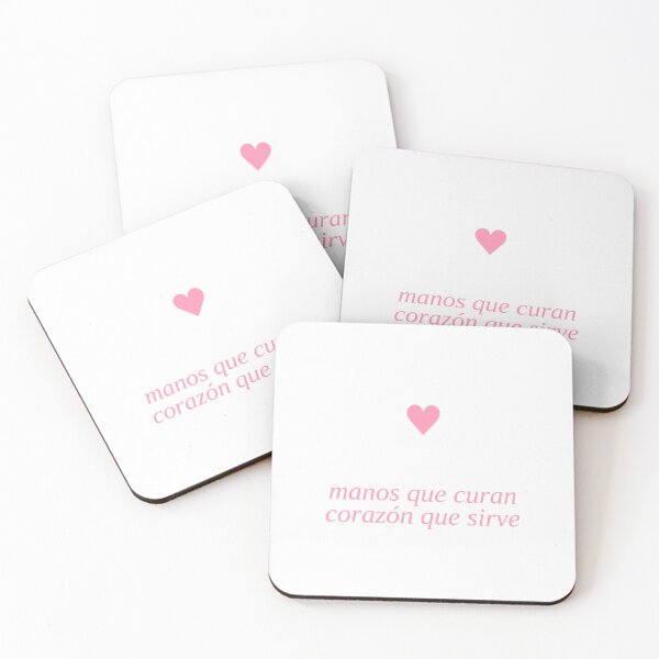 Item preview, Nurse Hands That Heal Heart That Serves Nurse Spanish Gift designed and sold by FrasesQueViste.