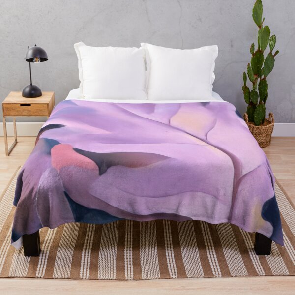 Item preview, Georgia O'keeffe Purple Leaves Fine Art Print designed and sold by lanaverera.