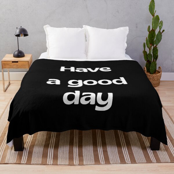 Item preview, Have A Good Day Aesthetic Minimalist Typography Design designed and sold by ArtJaDesign.