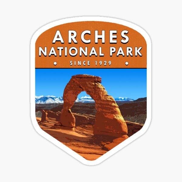 Arches National Park 2 Sticker