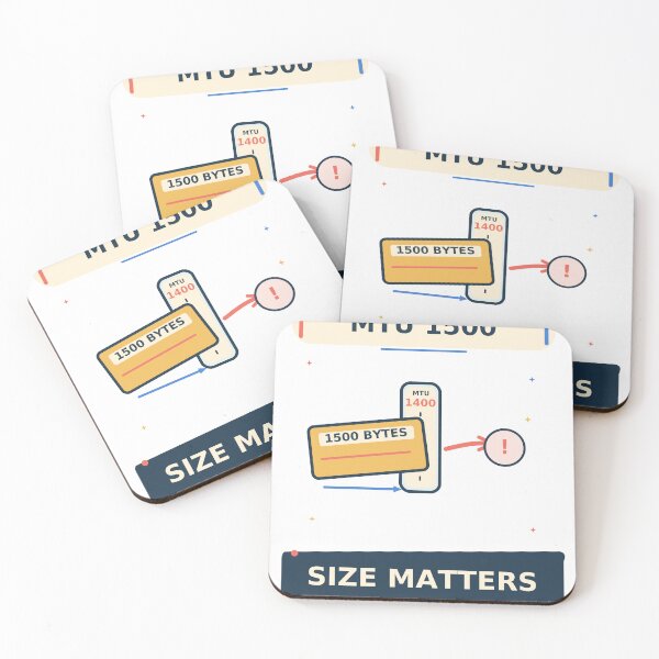 Item preview, MTU 1500 Size Matters - Funny Network Engineer Humor designed and sold by Ink and Wink.