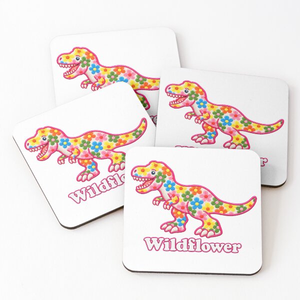 Item preview, Wildflower Dino designed and sold by Pyrenees Line Lab.