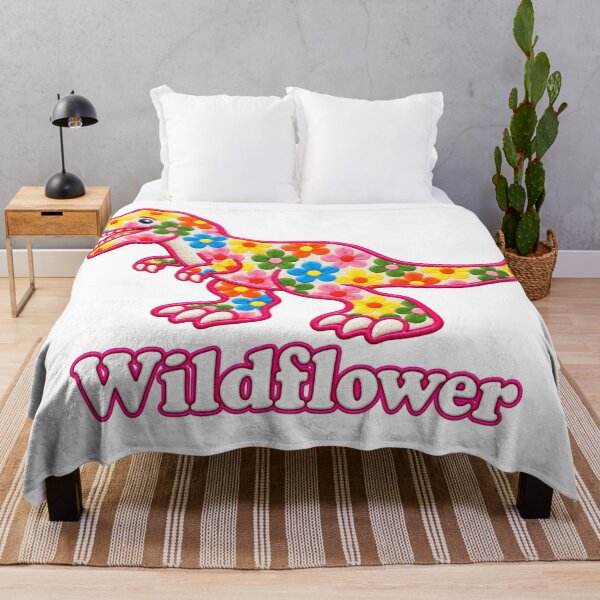 Item preview, Wildflower Dino designed and sold by Pyrenees Line Lab.