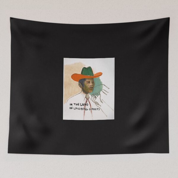 Item preview, Man in an Orange-Brimmed Hat — Expressive Portrait designed and sold by nassim_artisty.
