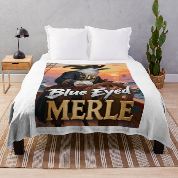 Item preview, Blue Eyed Merle Print designed and sold by Lichentroupe63.
