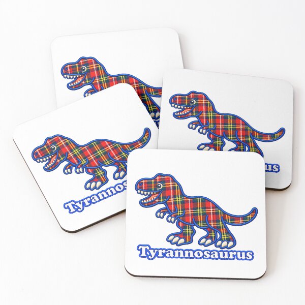Item preview, Tartan Tyrannosaurus designed and sold by Pyrenees Line Lab.