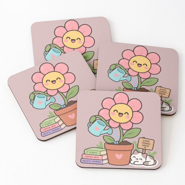 Item preview, Good Things Grow Cute Flower and Plant Lover designed and sold by Alaa-love-art.