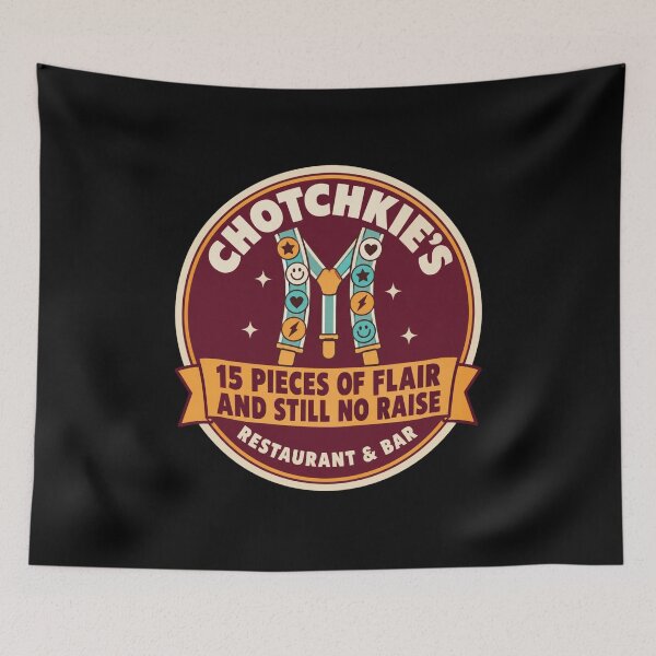 Item preview, 15 Pieces Of Flair Still No Raise Tee designed and sold by CerealBoxInk.