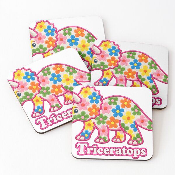 Item preview, Triceratops Flower Power designed and sold by Pyrenees Line Lab.
