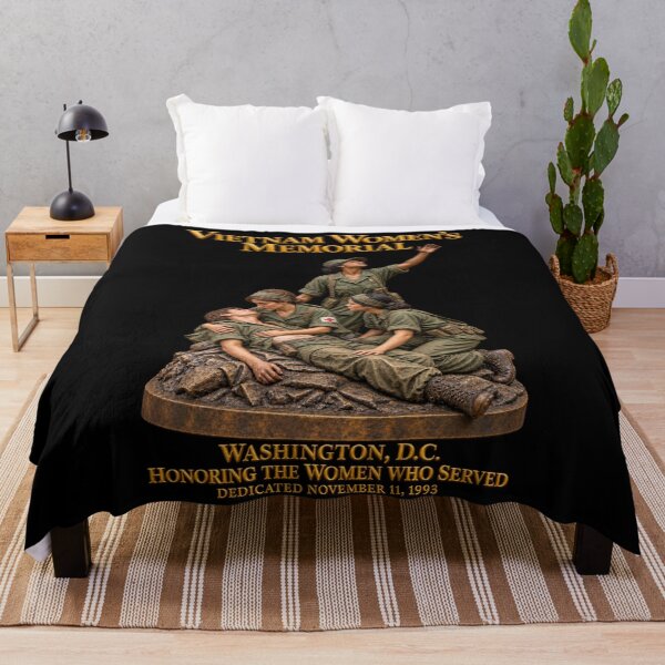 Item preview, Vietnam Womens Memorial - Statue - Washington, DC - Honoring Women Who Served - Colorized - 3D - Transparent designed and sold by Military Insignia Products.