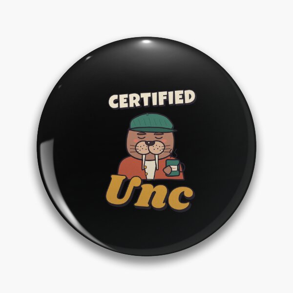 Item preview, Certified Unc - Funny Walrus Uncle - Black Background designed and sold by SailWolf--.