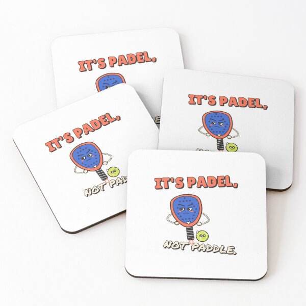 Item preview, It's Padel, Not Paddle - Funny Padel Racket designed and sold by SailWolf--.