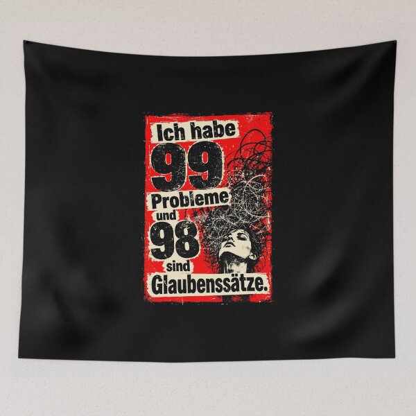 Item preview, 99 problems – 98 of them are beliefs designed and sold by wunderfamily.