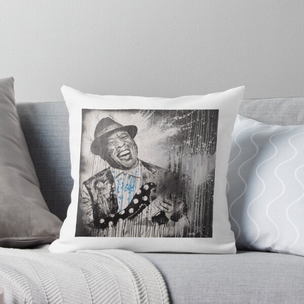 Item preview, Buddy Guy Gritty Black White Blues Portrait designed and sold by Shane Ibarra.