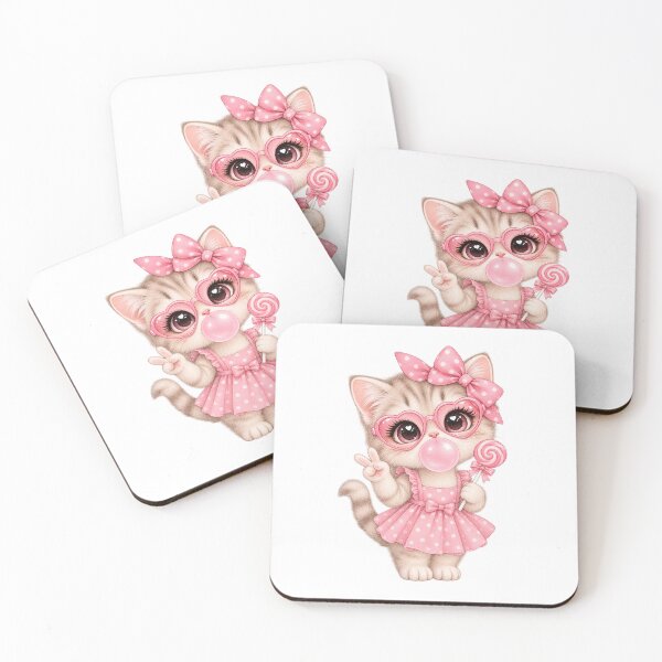 Item preview, Pink Cat  designed and sold by OneCklick.