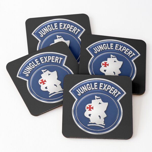 Item preview, Jungle Expert Badge - 3D - Transparent designed and sold by Military Insignia Products.