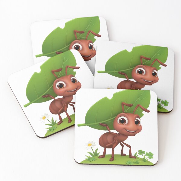 Item preview, Cute Leafcutter Ant Carrying a Leaf designed and sold by Thanat Studio.