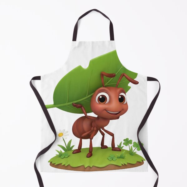 Item preview, Cute Leafcutter Ant Carrying a Leaf designed and sold by Thanat Studio.