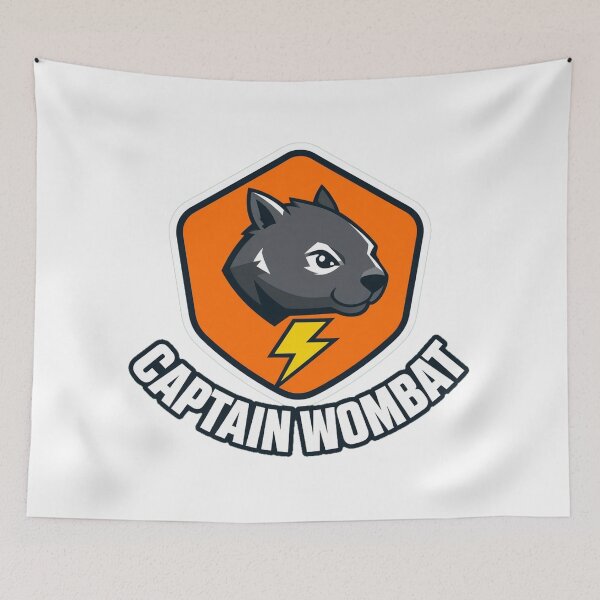 Item preview, Captain Wombat Funny Superhero Costume Shirt Aussie Halloween designed and sold by DTSA.