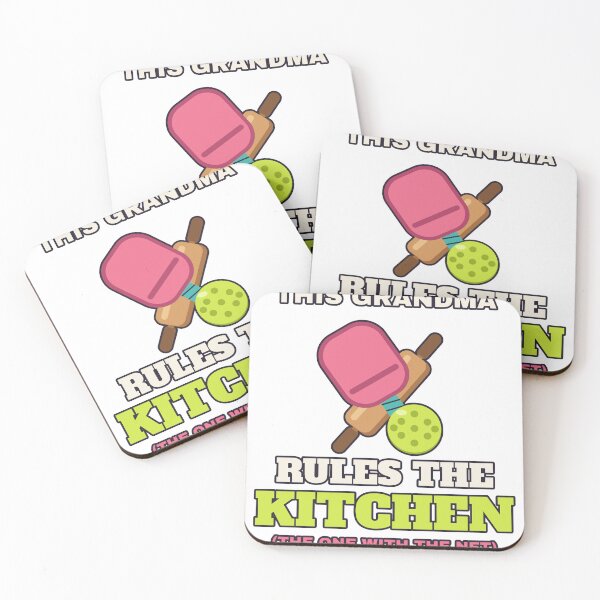 Item preview, This Grandma Rules the Kitchen Funny Pickleball designed and sold by ArtfulPixel.