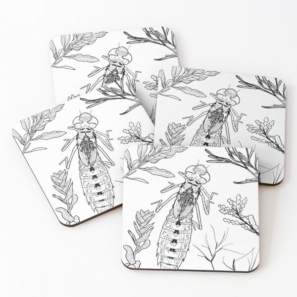 Item preview, Emperor Dragonfly and pond plants designed and sold by Project-Palaeo.