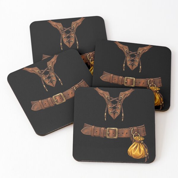 Item preview, Medieval Leather Lacing and Pouch designed and sold by ROUX-ART.