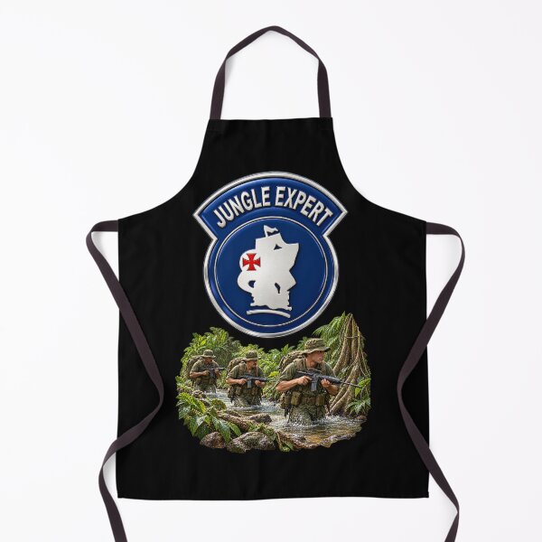 Item preview, Jungle Expert Badge - Jungle Training at Fort Sherman, Panama - 3D - Transparent designed and sold by Military Insignia Products.