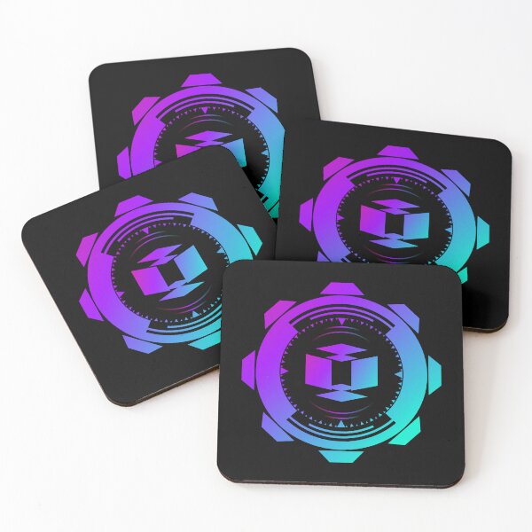 Item preview, Cyberpunk Quantum Core Gear HUD Logo designed and sold by VOIDXX.