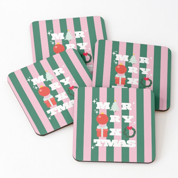 Item preview, Merry Christmas | Retro Preppy Holiday Typography designed and sold by Magic Love Art Print.