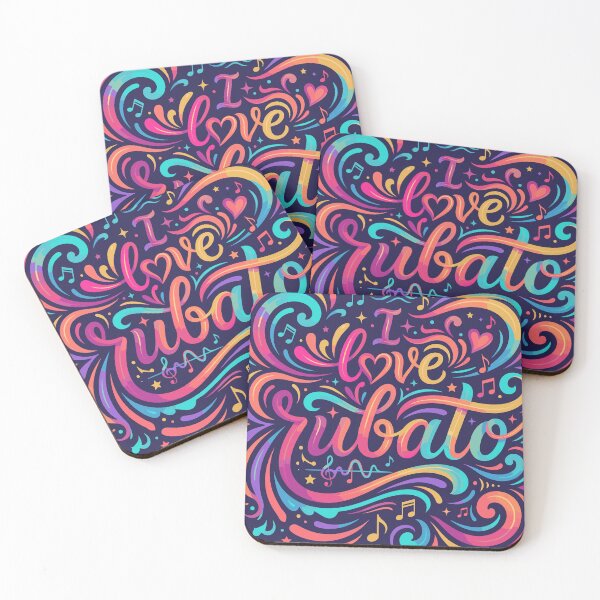 Item preview, I Love Rubato Pop Art - Funny Anti-Metronome Musician designed and sold by Volshira.