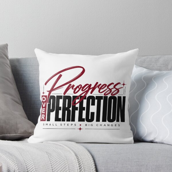 Item preview, Progress Over Perfection – Motivational Streetwear Typography designed and sold by Epic Wear Store.