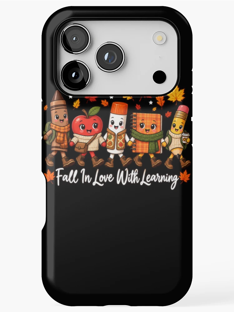 Thumbnail 1 of 4, iPhone Case, Fall In Love With Learning designed and sold by ROUX-ART.