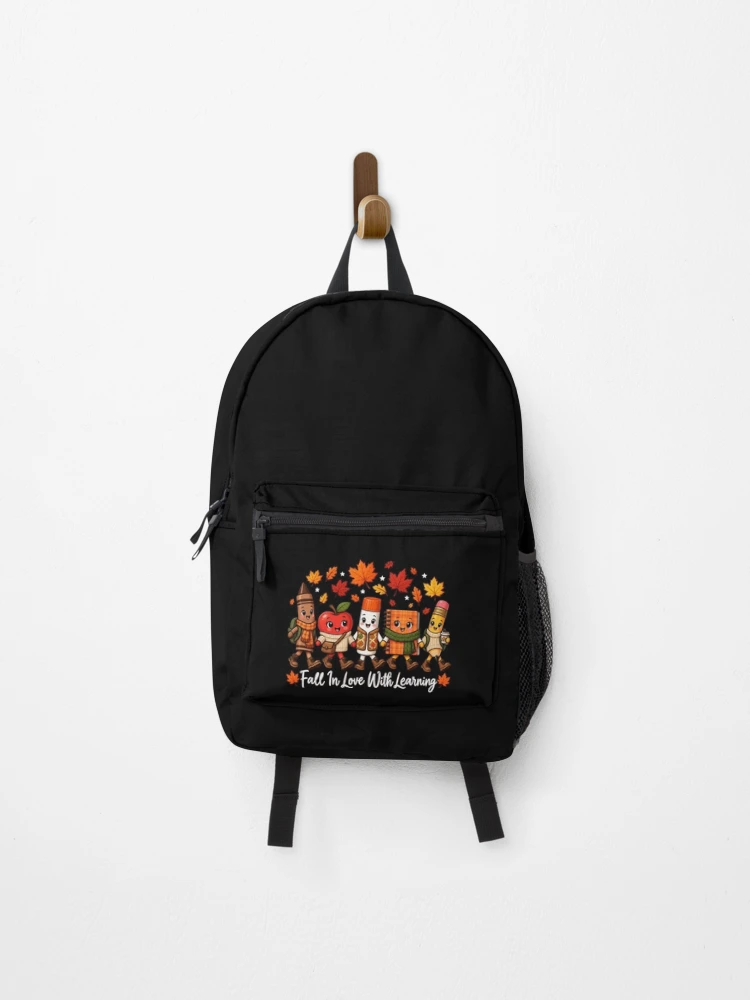 Thumbnail 1 of 3, Backpack, Fall In Love With Learning designed and sold by ROUX-ART.