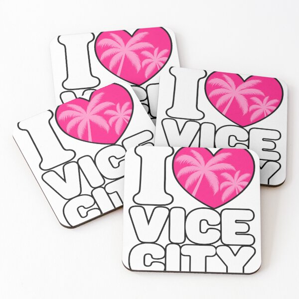 Item preview, Palm Heart Tropical City Love designed and sold by ROUX-ART.