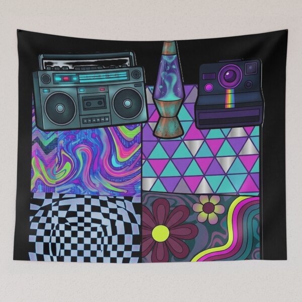 Item preview, Retro Collage 80s & 90s: Vintage Aesthetic, Neon and Pop Culture Nostalgia designed and sold by MR LOVICE.