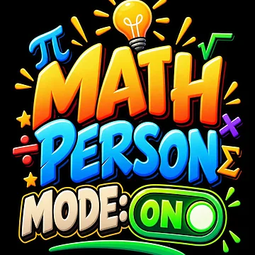 Artwork thumbnail, How to Be a Math Person Math Design by DarkRelicStudio