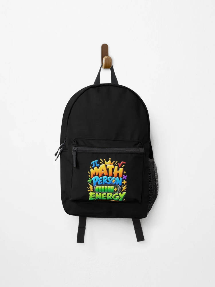 Thumbnail 1 of 3, Backpack, How to Be a Math Person Math Design designed and sold by DarkRelicStudio.