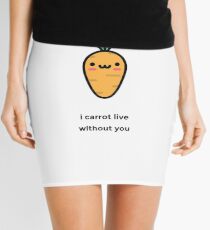 JUST A PUNNY CARROT JOKE! Mini Skirt