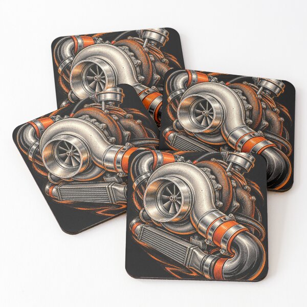 Item preview, Boost Addict Vintage Turbocharger Art designed and sold by THAT-ONE-TEE.