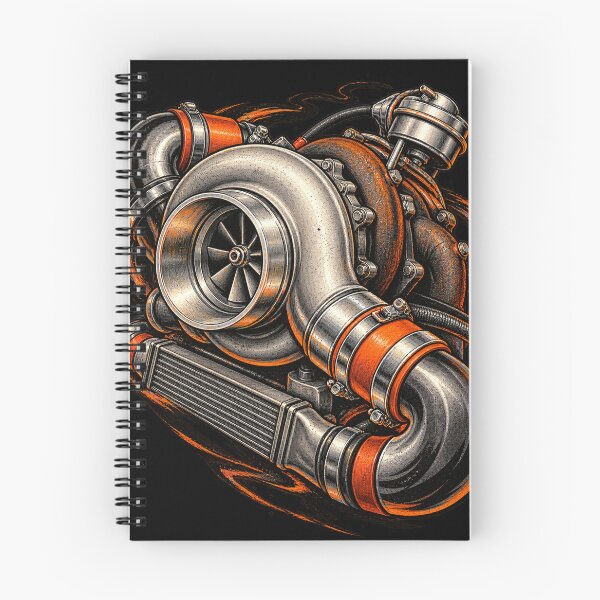 Item preview, Boost Addict Vintage Turbocharger Art designed and sold by THAT-ONE-TEE.